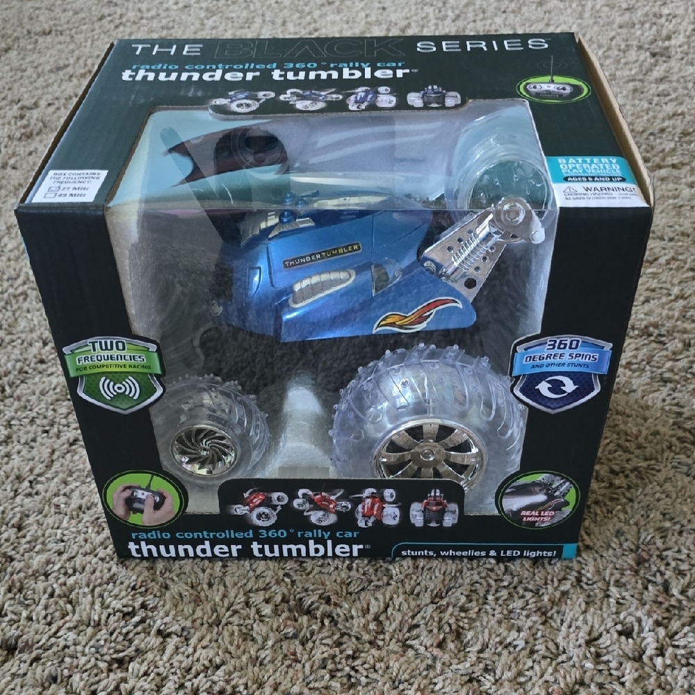 Blue Radio Controlled Car